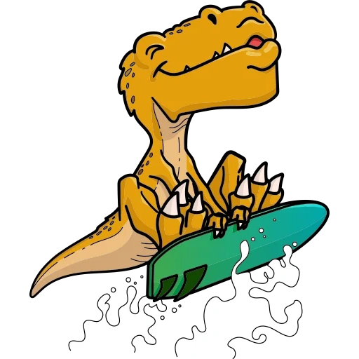 patrón de dinosaurio