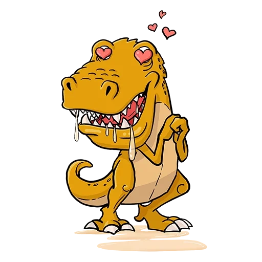 the dinosaur is funny, dinosaurian drawing, funny dinosaurs, cartoon dinosaurs, dinosaurus illustration