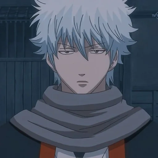 gintama, kintama ueno, ginoki sakata, personajes de animación, captura de pantalla de animación de melocotón sakata