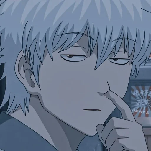 gintama, гинтама гин, гинко гинтама, gintoki sakata