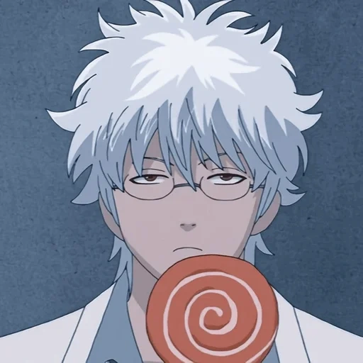 gintoki vicki, anime gintama, avatar gintoki, personaggi anime, gintama lollipop