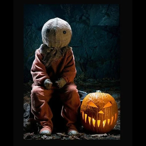 halloween, trick r treat, halloween pumpkin, wallet or life, sam from trick r treat