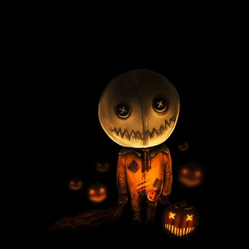 halloween, trick'r treat post, pumpkin headed jack art, funny halloween horor, pumpkin headed jack 1920
