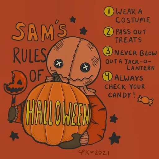 dia das bruxas, abóbora de halloween, halloween halloween, sam truque ou tratamento, halloween pumpkin comic