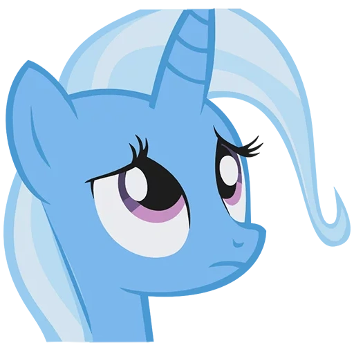 pony, trixie mlp, trish pony, blue blue pony, trixie alicoen