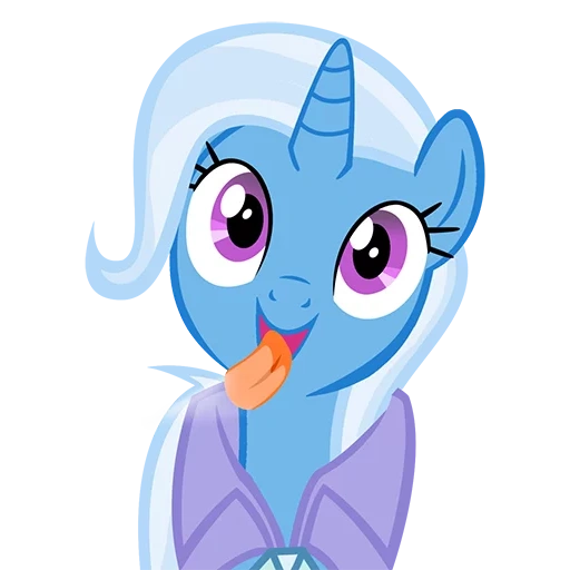 pony, mlp trixie, trixie mlp, the pony trish, pony trish blue