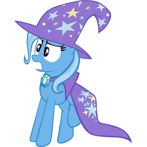 trixie mlp, trish pony, kuda kecil trish biru, kuda kecilku trish, my little pony equestria trixy