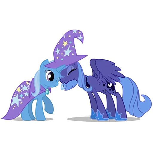 trixie ponies, principessa luna mlp, principessa luna pony, pony princess trixie, la principessa luna fa scintille