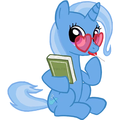 trixie mlp, the pony trish, blue blue pony, mai pony trish, my little matt trish