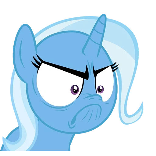 pony, trixie mlp, pony arrabbiato, pony trixie, trixie mlp face