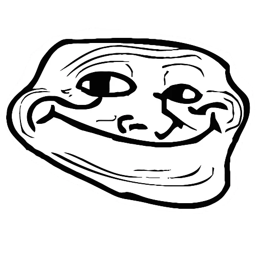 the troll face, das troll-meme, the troll face, trollgesicht meme, the troll face