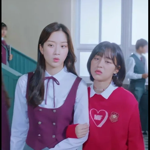 asiático, novos dramas, o filme está tudo lá na coréia, drama verdadeira beleza, verdadeira beleza do uniforme escolar dramático