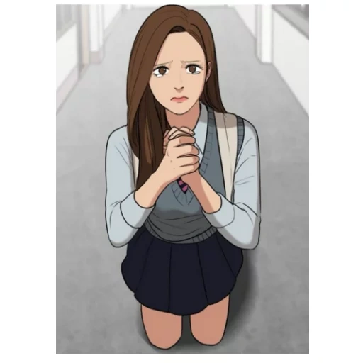 chica anime, chicas de anime, hermoso anime, anime girl está de moda, zhu gyong true beauty webtoon