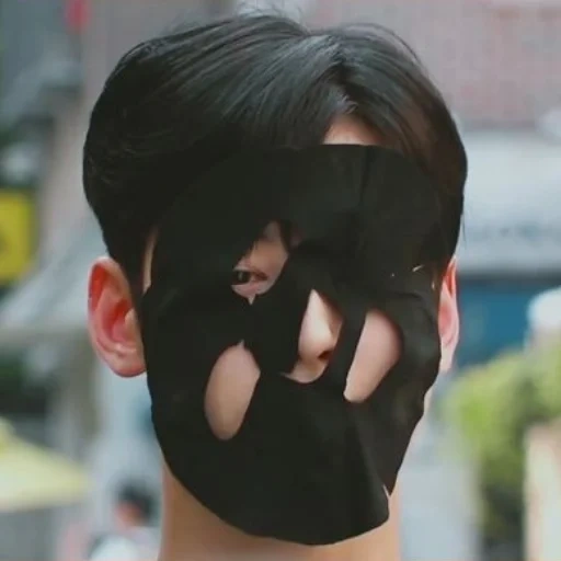 asiático, máscara de boca, máscara da moda, máscara protetora
