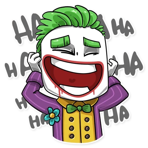 le clown est mignon, escouade de clowns, cartoon de clown, clown suicide squad, clown chibi suicide squad