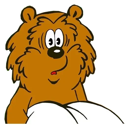 tremendo, o urso está tremendo, shaking hello, cartoon de outono 1982, urso shake olá