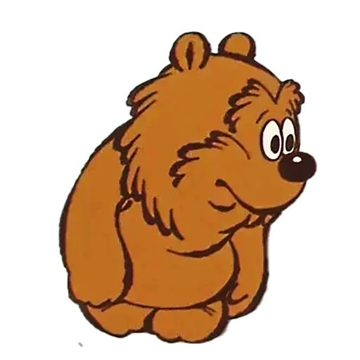 zittern, der bär zittert, hallo schütteln, bär zittern hallo, cartoon bear shakham hallo