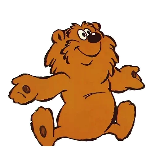 la pozza di fango, orsacchiotto di peluche, ciao a tutti, ciao orso, rock'n roll hello cartoon 1994