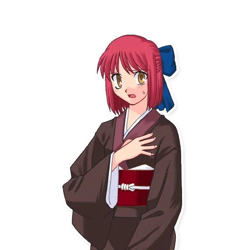 tsukihime, anime girl, état insulaire civil, tsukushima, nosik anton borisovic