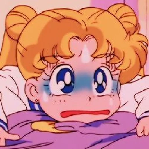 sailor moon, hugh hefner, sailor baby, tender feelings, sailormun usagi bed