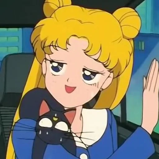 sailor moon, bulan sailor moon, sailor moon usagi, anime sailor moon, sailormun 1992 banny tsukino