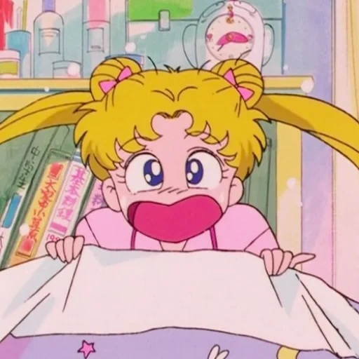 sailor moon, sailor baby, anime sailor moon, bulan sailor prajurit kecantikan, usagi tsukino momen lucu