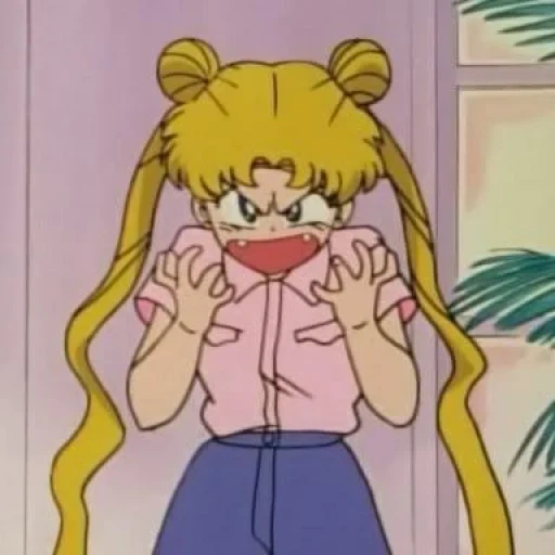 sailor moon, sailor moon anime, sailor moon, tiros usagi tsukino sailormun, sailormun bannie tsukino grita