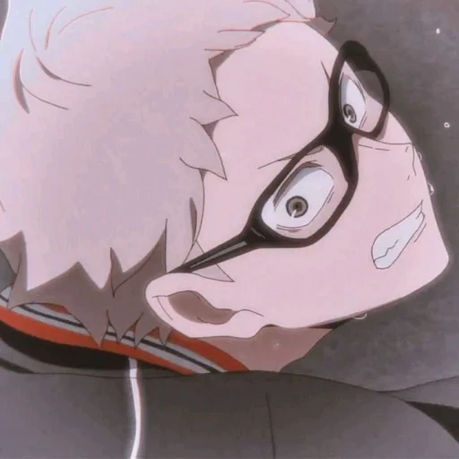 tsukishima, tsukishima, tsokishima, tsukishima hagoo, chorando tsukishima kay