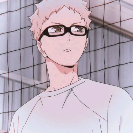 tsukishima, tsokishima, tsukishima kay, tsukishima kay rosto, anime volleyball tsukishim estética