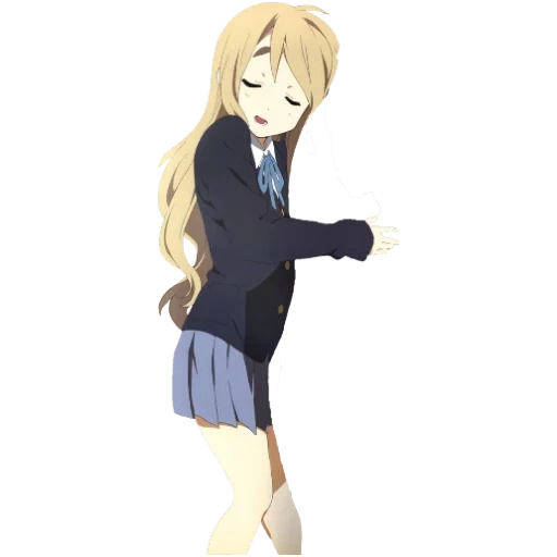 sile, mugi chan, sile photoshop, minako kotobuki, mugi está abraçando