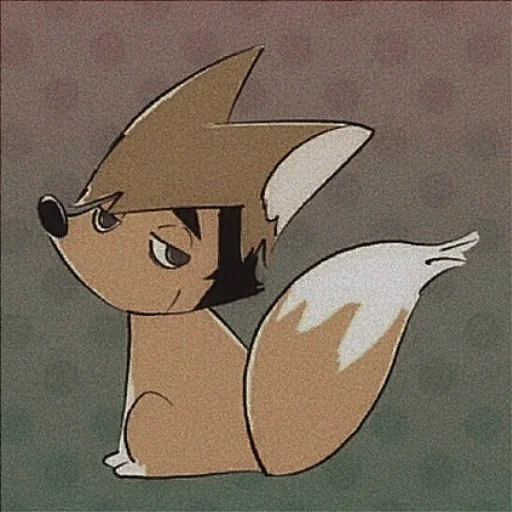 animation, anime, inasaki fox, cartoon characters, cartoon is cute