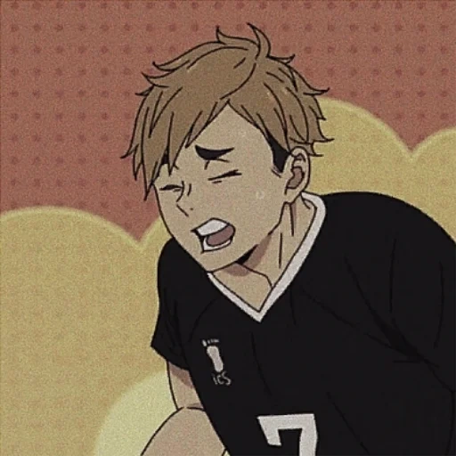 haikyuu, figure, atsumou miye, anime volleyball, personnages d'anime