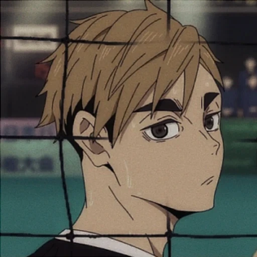 haikyuu, imagen, miya atsumu, atsumm bee, personajes voleibol de anime