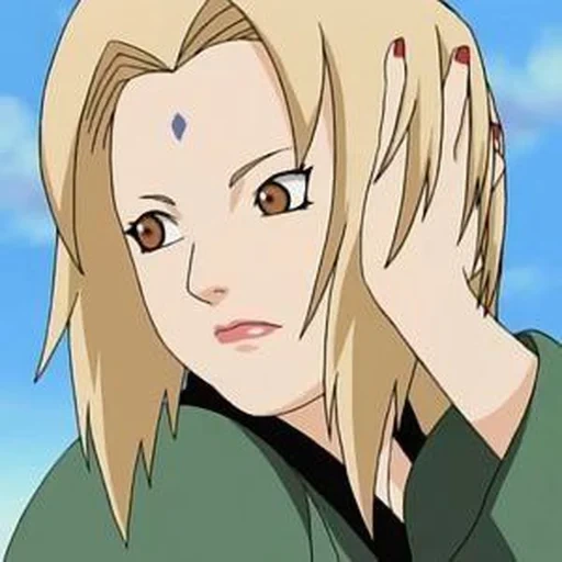 tsunami, naruto petit-fils tsunade, naruto babushka zunade, tsunade senju malenkaya, tsunade senju molodosti