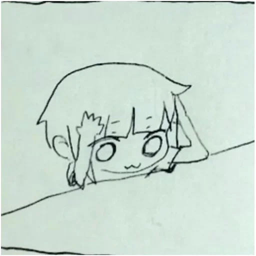 chibi, anime, sketsa chibi, gambar anime, chibi dengan pensil