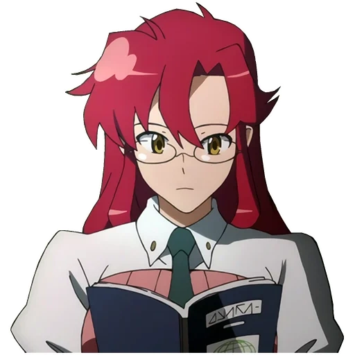 profesor de yoko, gurren-lent, gurren lanan yoko, profesor de yoko litner, gurren lanan yoko profesor