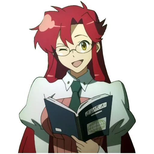 profesor de yoko, gurren-lent, yoko gurren lann, profesor de yoko litner, tengen toppa gurren lagann