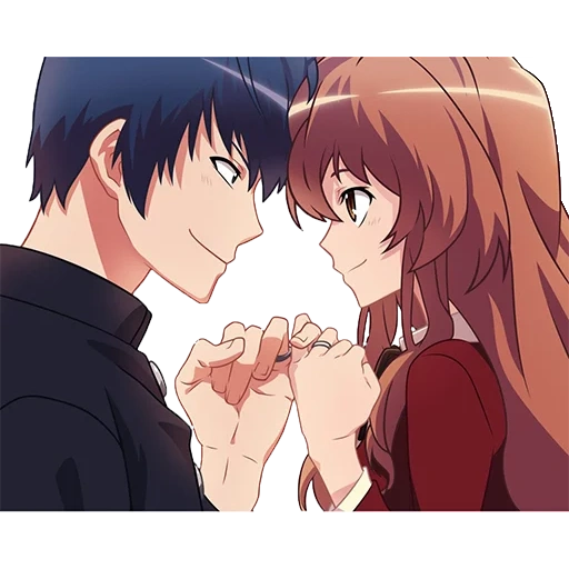 toradola, casal de anime, taiga longzhi, animação torado, toradora taiga ryuji