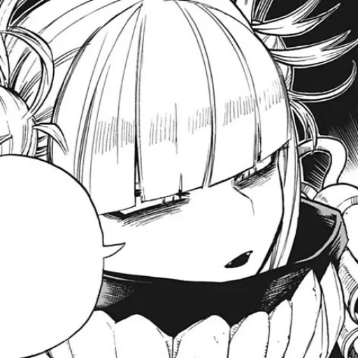 манга аниме, himiko toga, my hero academia manga, моя геройская академия, манга моя геройская академия