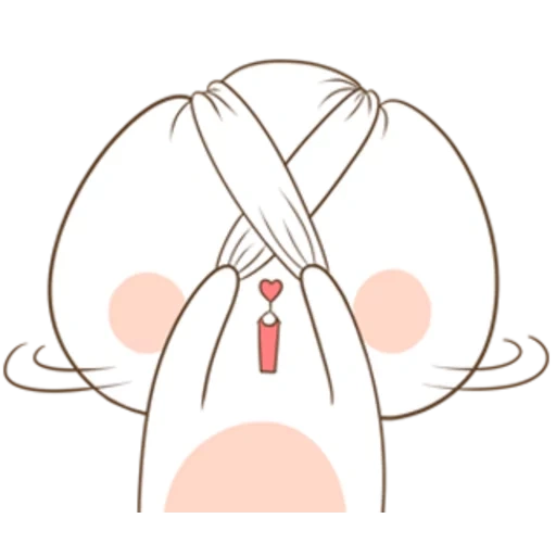 cute drawings, pink anime, rabbit vatsapa, cute drawings of chibi, anime cute drawings