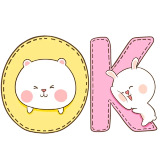 attelle, bonjour kitty, dessin de kawai, dessin de kawai, lapin de kaumoji