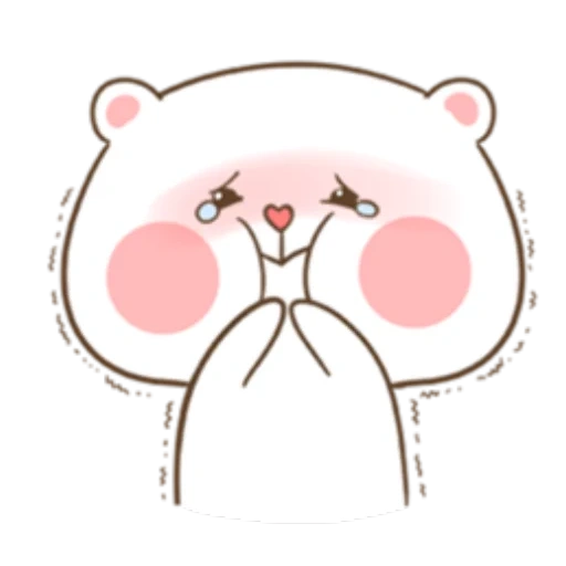 kawaii drawings, cute drawings, tuagom puffy bear, tuagom puffy bear and rabbit