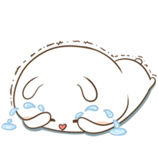 menyenangkan, gambar lucu, gambar kawaii, stiker cinnamoroll, gambar binatang itu lucu