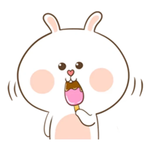 kawaii drawings, tuagom puffy bear, cute kawaii drawings, tuagom puffy bear and rabbit