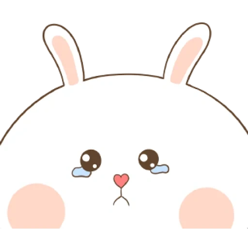 kawaii, rabbit, kawaii drawings, cute kawaii drawings, coloring rabbits are cute