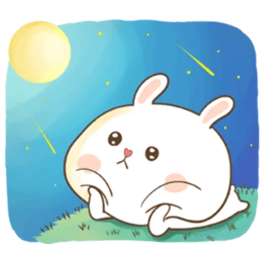 los dibujos son lindos, lindos dibujos de kawaii, lindos conejos, lindo caricatura de conejo, lindos conejos de dibujos animados