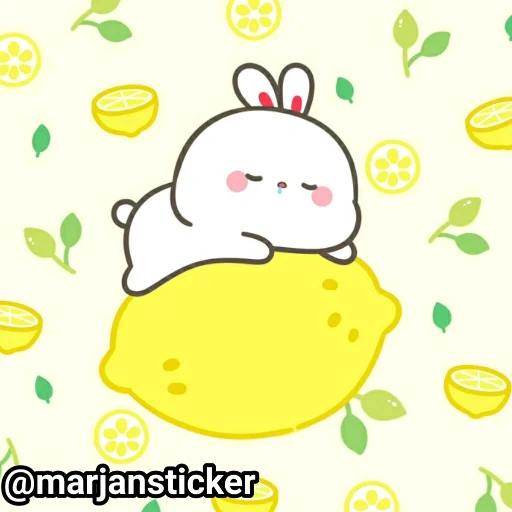 moland, cute drawings, rabbit moland, moland stickers chibi, cute kawaii drawings