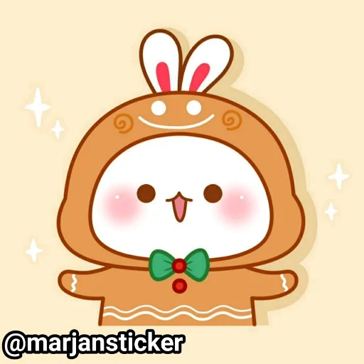 kawaii, cute drawings, the stickers are cute, the animals are cute, cute rabbits