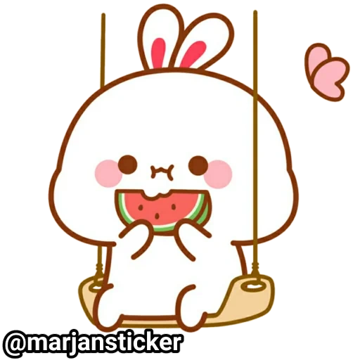 kawaii, the drawings are cute, rabbit moland, kawaii drawings, dear drawings are cute