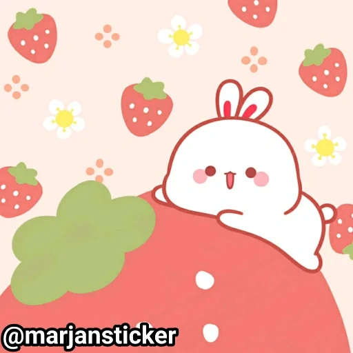 süßes kleines kaninchen, bunny anime, schöne muster, morang kaninchen, tiere niedlich